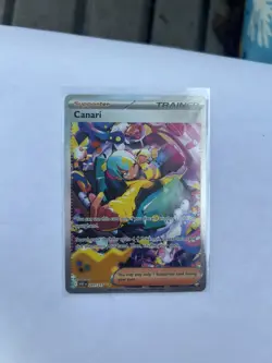 Canari SIR Pokemon Ascended Heroes 291/217 Special Full Art Holo MINT PACK FRESH - Image 2
