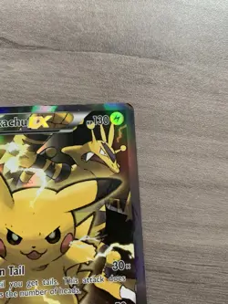 Pokemon TCG Pikachu EX XY124 Black Star Promo Card - Image 4