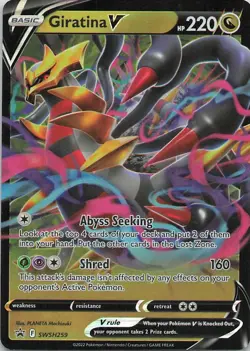 Giratina V Holo Promo SWSH: Sword & Shield Promo Cards SWSH259 LP - Image 1