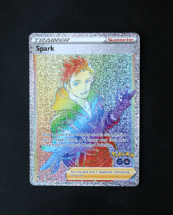 Pokemon Card TCG - Spark 085/078 - Pokemon GO - Rainbow Secret Rare - NM ⭐ - Image 1