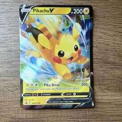 Pokemon TCG 9-Card Lot Nessa TG27 Pikachu V SWSH285 Gengar ex Holo FA - Image 4