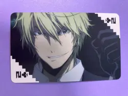 Anime Playing Card Durarara!! Shizuo Heiwajima 2 of Clubs 2010 Japanese F/S - Image 3