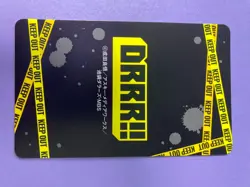Anime Playing Card Durarara!! Shizuo Heiwajima 2 of Clubs 2010 Japanese F/S - Image 5