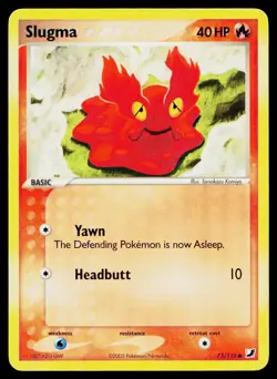 Slugma 73/115 Common Unseen Forces Pokemon Heavily Played - Image 1