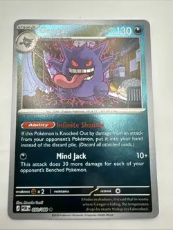 Pokemon TCG - Perfect Order - Gengar - Reverse Holo - 050/088 - Image 1