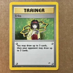 Erika 16/132 Pokemon TCG Gym Heroes Holo Rare - NM - Image 1