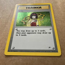 Erika 16/132 Pokemon TCG Gym Heroes Holo Rare - NM - Image 3
