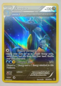 Pokemon TCG Kingdra (Alpha) 108/160 XY-Primal Clash Reverse Holo- NM - Image 1