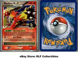 2009 Pokemon, Platinum Supreme Victors, #14/147 Blaziken Lv. X, Holo Ultra Rare - Image 1