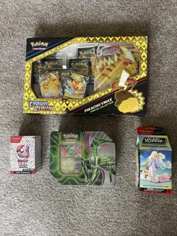 Pokemon Card SEALED 151, Lillie, Iron Leaves ex, Crown Zenith Pikachu Vmax TCG - Image 1