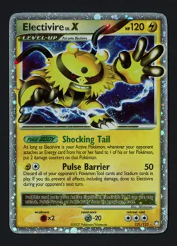Electivire LV.X 121/123 Mysterious Treasures Holofoil Ultra Rare Pokemon TCG - Image 1