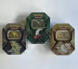3X Pokemon TCG Factory Sealed Triple Whammy Tins Lot Set-Destined & Journey Pack - Image 1