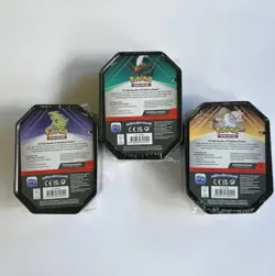 3X Pokemon TCG Factory Sealed Triple Whammy Tins Lot Set-Destined & Journey Pack - Image 5