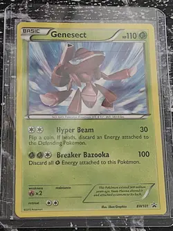 Pokemon Black Star Promo Genesect BW101 NM - Image 1
