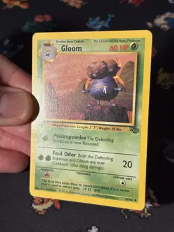 Pokemon Cards Gloom 37/64 Jungle FIRST EDITION WOTC - (LP) #2 - Image 2
