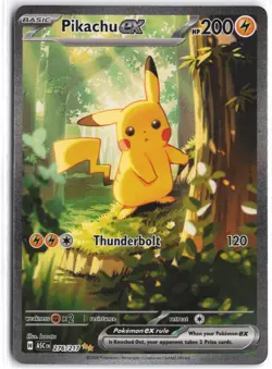 Pikachu ex 276/217 Special Illustration Rare Ascended Heroes Pokemon NM - Image 1