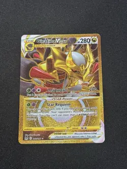 Giratina VSTAR (Secret) 212/196 Pokemon Lost Origin - NM - Image 1