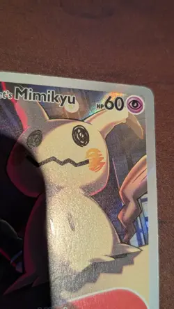 Pokemon Ascended Heroes Team Rocket’s Mimikyu 238/217 Illustration Rare NMT - Image 2