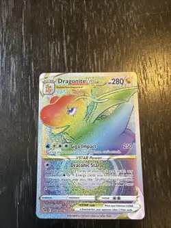 Dragonite VSTAR (Secret) 081/078 Pokemon GO Holo - Image 1