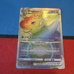 Dragonite VSTAR (Secret) 081/078 Pokemon GO Holo - Image 2