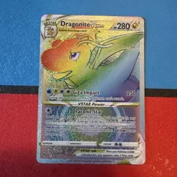 Dragonite VSTAR (Secret) 081/078 Pokemon GO Holo - Image 3