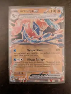 Pokemon Greninja ex Metal 106/167 Double Rare GameStop Box Promo NM - Image 1