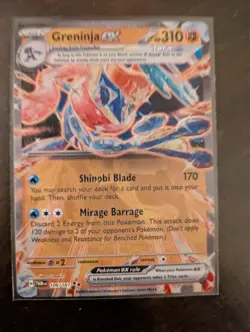 Pokemon Greninja ex Metal 106/167 Double Rare GameStop Box Promo NM - Image 3