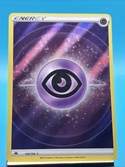 Pokemon TCG Psychic Energy Crown Zenith 156/159 Holo Ultra NM - Image 1