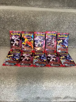 Pokemon TCG Destined Rivals Booster Packs X10 Brand New Sealed - Image 1