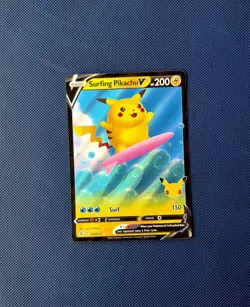 Surfing Pikachu V Celebrations 008/025 Pokemon TCG - Image 1