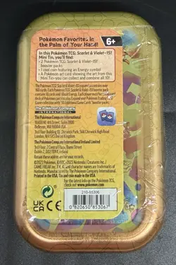 Pokemon TCG - 151 Scarlet & Violet Mini Tin Dragonite & Vileplume Factory Sealed - Image 2