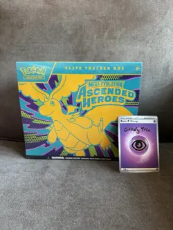 Pokemon Ascended Heroes ETB Sealed with small tear - Image 1