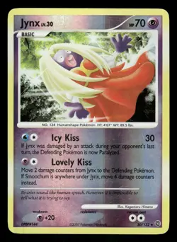 Pokemon Jynx Rare Secret Wonders 30/132 LP Reverse Holo - Image 1