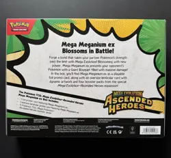 Pokemon TCG - Mega Evolution - Ascended Heroes - Mega Meganium EX Box - New - Image 2
