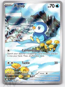 Piplup 098/094 Pokemon Phantasmal Flames Illustration Rare - Image 1