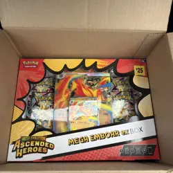 Pokemon Ascended Heroes EX Collection Box Case (6 Boxes) New Factory Sealed - Image 3