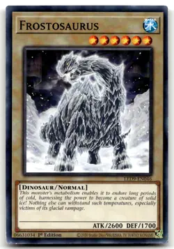 Frostosaurus LED9-EN046 1st Edition Common Yu-Gi-Oh TCG NM - Image 1