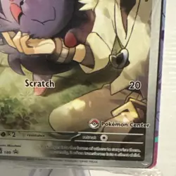 Pokemon TCG Sv09: Journey Together N's Zorua Pokemon Center Card 189 SEALED - Image 4