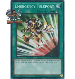 Yugioh! 1x Emergency Teleport RA02-EN053 Collector's Rare 1st Ed NM - Image 1