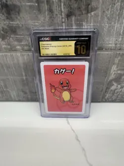 Pokemon Charmander Playing Card 2019 JPN Old Maid CGC Pristine 10 Japanese - Image 1