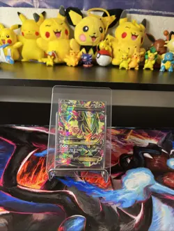 Pokemon TCG Mega M Rayquaza EX Roaring Skies Full Art Card 105/108 - Image 1