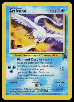 Pokemon Card Wizards Black Star Promos Articuno 22 Promo - Image 1
