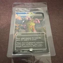 Swords to Plowshares (Borderless) (Magazine Insert) Media Promos Foil - Image 1