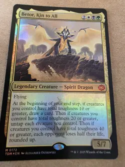 Betor, Kin to All Tarkir - Foil - Tarkir Dragonstorm - Mtg - Image 1