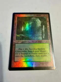 Verdant Catacombs Retro Frame Foil Modern Horizons 2 MTG Magic The Gathering LP - Image 1