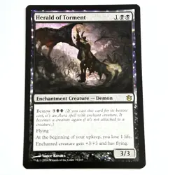 Herald of Torment 75 R Born of the Gods Magic the Gathering MTG LP - Image 1
