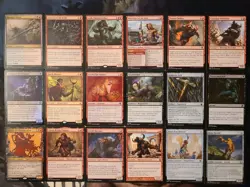 MTG EDH Custom Commander Deck: Sethron Hurloon General - RB Minotaurs - Image 2