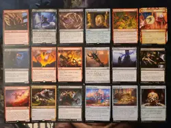 MTG EDH Custom Commander Deck: Sethron Hurloon General - RB Minotaurs - Image 3