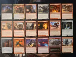 MTG EDH Custom Commander Deck: Sethron Hurloon General - RB Minotaurs - Image 4