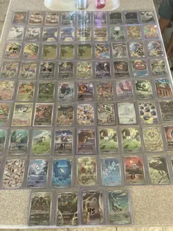Pokemon Illustration Rare LOT OF 76 CARDS NM all Sleeved And Top Loaded - Image 1